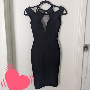 Black Bandage dress